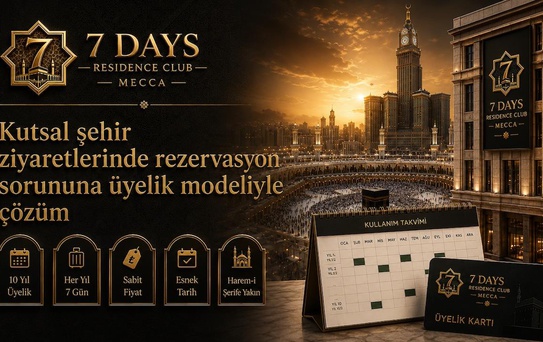 Kutsal şehir ziyaretlerinde rezervasyon sorununa üyelik modeliyle çözüm