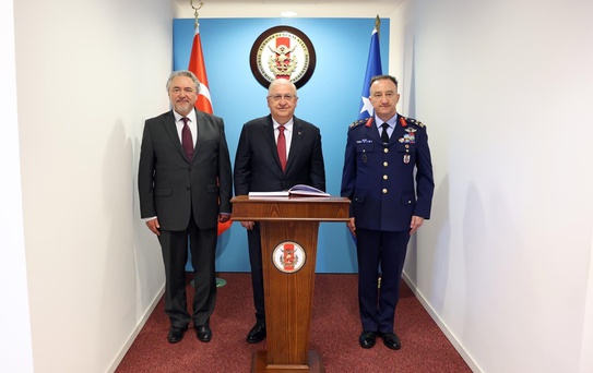 Yaşar Güler Brüksel'de