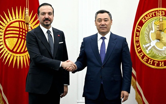 Kürşad Zorlu Kırgızistan'da
