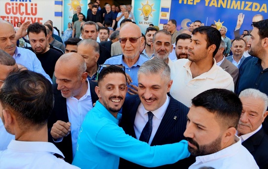 Fatih Altunses, Nizip'te Partililerle Buluştu