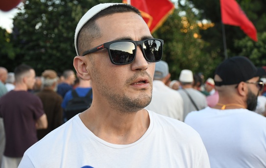 Tiran'da Trump projesi protestosu 19. gün