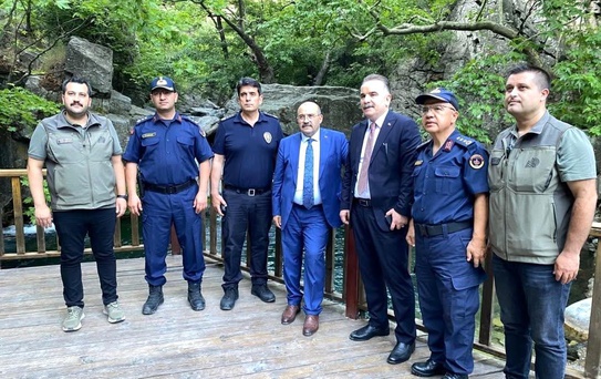 Kazdağları'nda Protokol Ziyareti