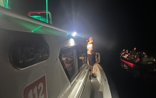 Bodrum'da 32 Düzensiz Göçmen Kurtarıldı