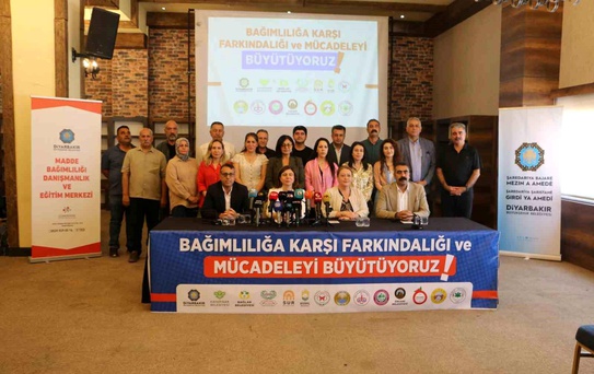Diyarbakır Büyükşehir Belediyesi ve ilçe belediyeleri madde bağımlılığıyla mücadelede yeni dönemi başlatıyor