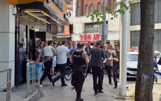 Zonguldak'ta bankada icra öfkesi: Silahla ateş açtı