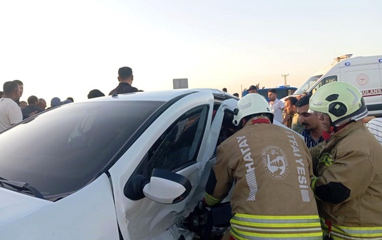 Hatay'da Kaza: 4 Yaralı