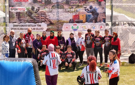Paintball Türkiye Şampiyonası Ayder Yaylası'nda yağmur altında tamamlandı