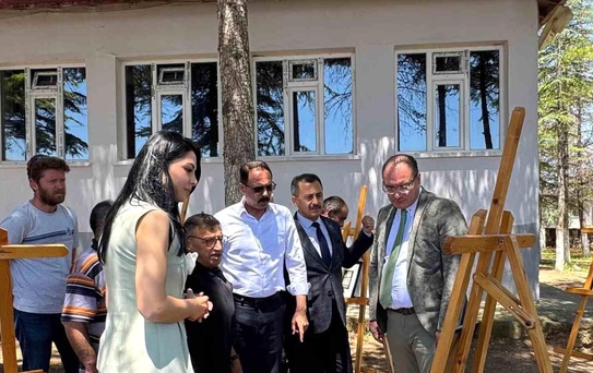 Resim sergisi büyük ilgi gördü