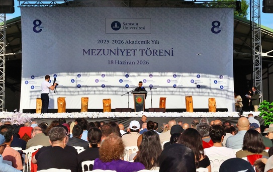 Samsun Üniversitesi Mezuniyet Töreni Gerçekleşti
