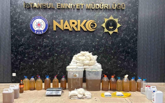İstanbul'da 187 Kilo Uyuşturucu Ele Geçirildi