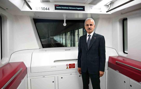 Halkalı-Arnavutköy metro hattı test sürüşü yapıldı