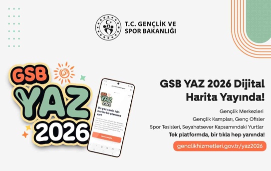 GSB YAZ 2026 Dijital Harita Tanıtıldı