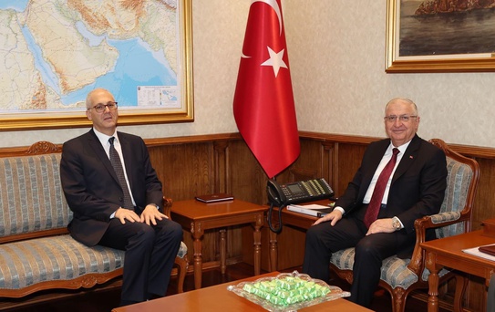 Bakan Güler, Mısır Büyükelçisi'ni kabul etti