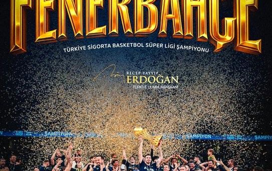 Cumhurbaşkanı Erdoğan'dan Fenerbahçe Beko'ya şampiyonluk tebriği