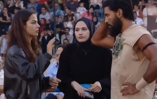 Finale damga vuran anlar! Ramazan'ın eşi kıskançlık krizine girdi