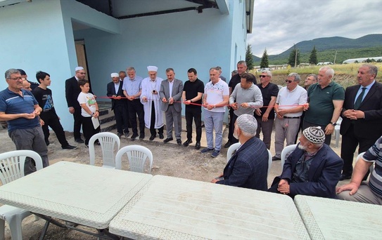 Ahi Evran Camisi Niksar'da Açıldı