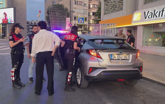 İstanbul'da Helikopterli Huzur Denetimi