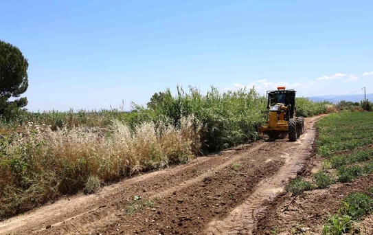 Başkan Şimşek'ten ova yollarına yerinde inceleme