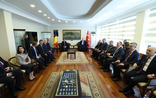 Erdoğan ve Rumen mevkidaşı İstanbul’da görüştü