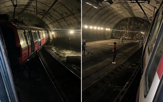 Kadıköy- Sabiha Gökçen metro hattındaki kazanın yeni görüntüleri ortaya çıktı