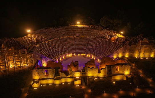 Patara Antik Kenti'nde Gece Müze Deneyimi