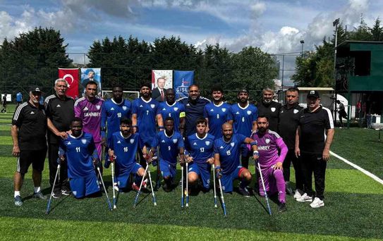 Şahinbey Ampute finalde 2-1