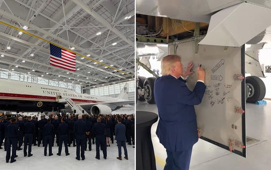 Trump'ın yeni Air Force One'ı ABD'ye ulaştı! Değeri dudak uçuklatıyor