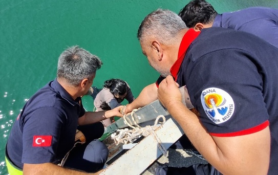 Aladağ'da Köprüden Düşen Kadın Kurtarıldı