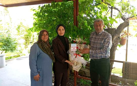 Bünyan Belediye Başkanı şehit babalarını ziyaret etti