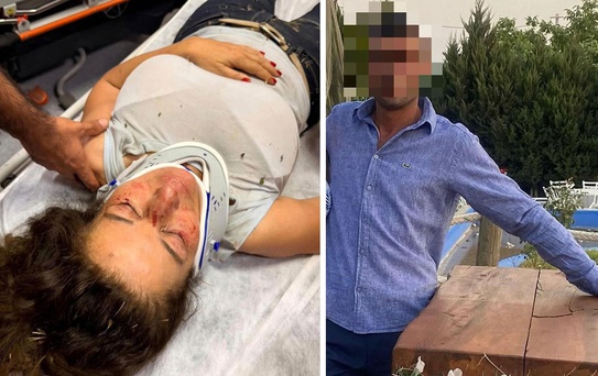 Yardım için gitti, kemerle boğulmaktan son anda kurtuldu