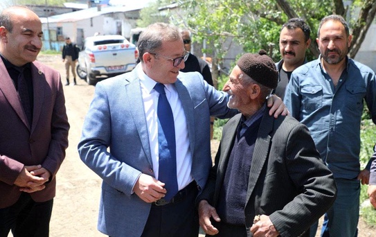 Vali Polat'tan Iğdır Köyü Ziyareti