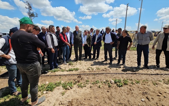 TZOB Başkanı Bayraktar Afyon'da Tarım İncelemesi