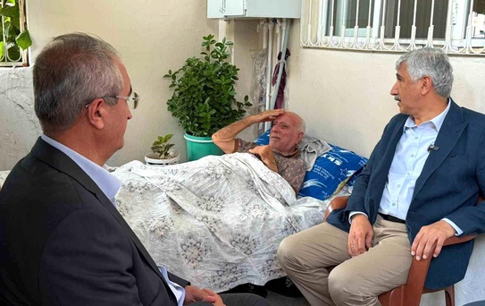 Başkan Hallaç'tan Babalar Günü'nde gönüllere dokunan ziyaretler