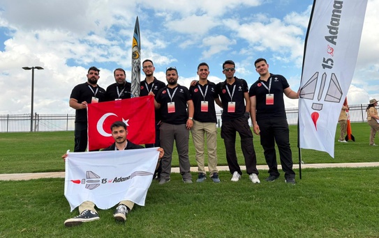 Çukurova Üniversitesi roket takımı Türkiye'yi ABD'de temsil ediyor