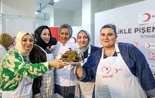 Kızılay'dan Depremzedelere Mutfak Atölyesi