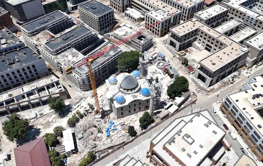 Yeni Cami'nin Yeniden İnşasında Sona Gelindi