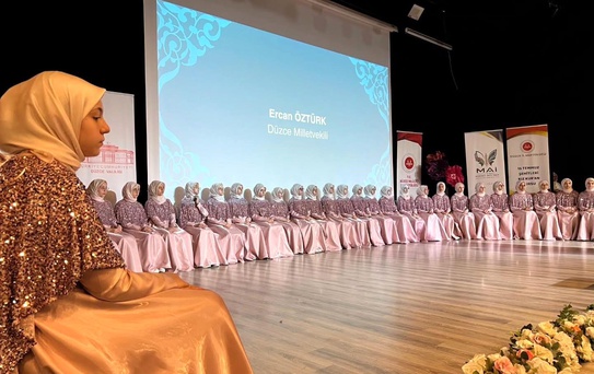 Düzce'de 40 hafız için icazet töreni