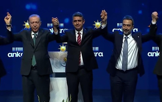 Haymana Belediye Başkanı Levent Koç, AK Parti'ye geçti