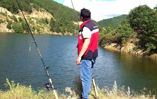 Hisarcık'ta Su Ürünleri Denetimleri Sürüyor