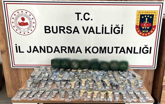 İnegöl'de Kaçağı Rolex Saat Operasyonu