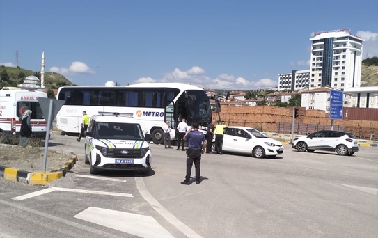 Eskipazar'da Zincirleme Kaza