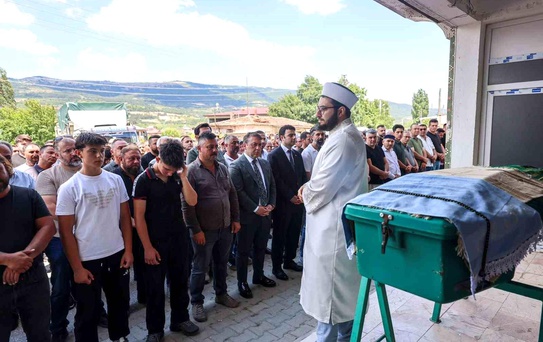 Beşevler Muhtarı Mustafa Canbaz Son Yolculuğuna Uğurlandı