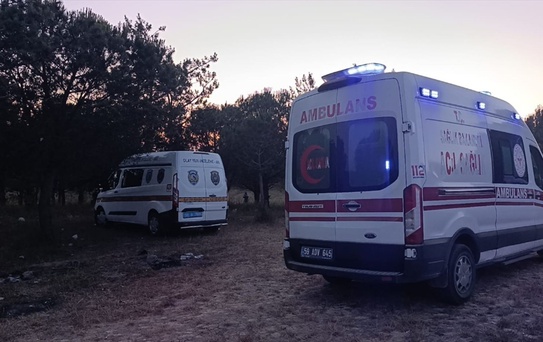 Çerkezköy'de Ormanda Erkek Cesedi Bulundu