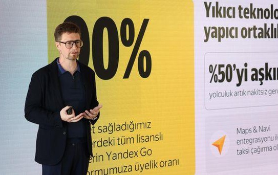 Yandex Go, Türkiye'nin mobilite pazarına 100 milyon dolar yatırım taahhüdüyle İstanbul'da hizmete başladı