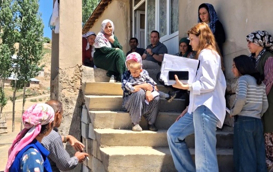 Yüksekova'da Çiftçilere Brusella Taraması