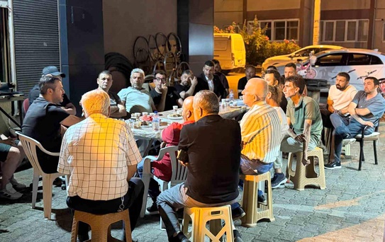 5000 Evler'de çaylar içildi, mahalle ve Karabük konuşuldu