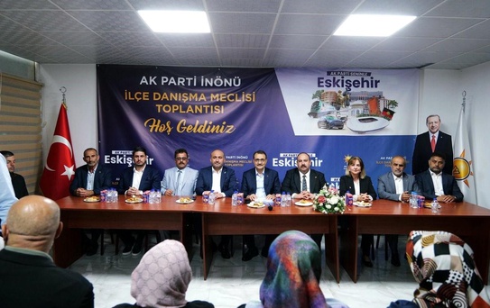 AK Parti İnönü İlçe Danışma Meclisi Toplantısı gerçekleştirildi