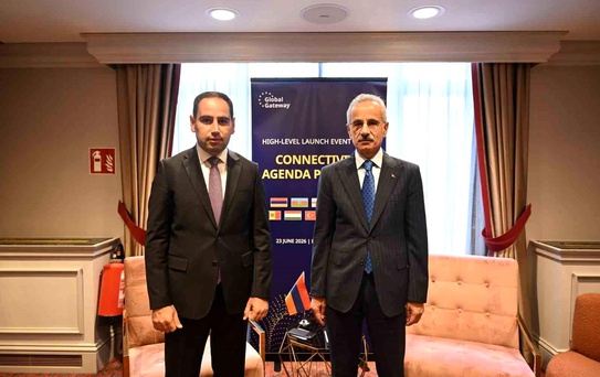 Uraloğlu ve Khudatyan İkili Görüşme Yaptı