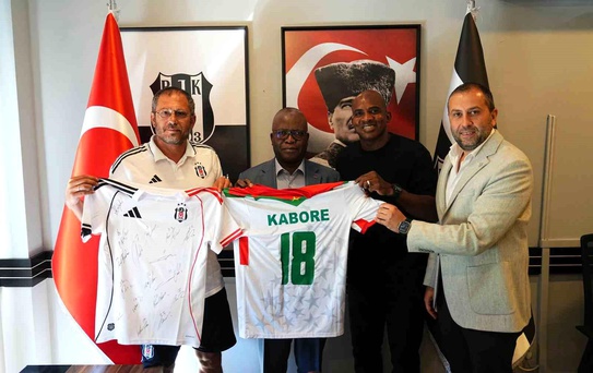 Burkina Faso Büyükelçileri Beşiktaş'ı Ziyaret Etti