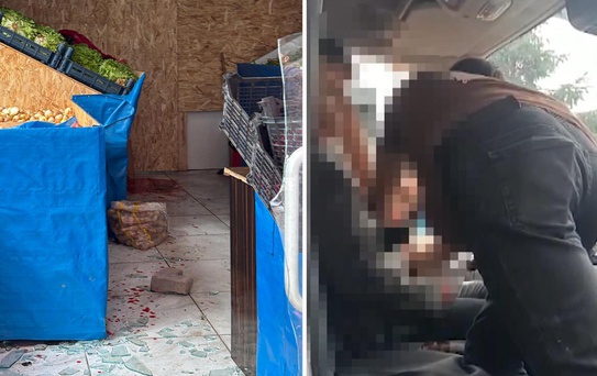 Eşini bıçaklayarak öldürdü, 1 kişiyi ağır yaralandı